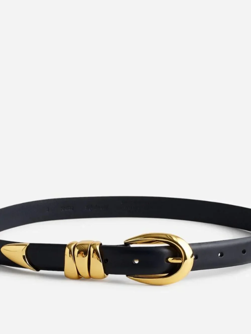 Madewell Triple Metal Keeper Belt NWT - Picture 1 of 3